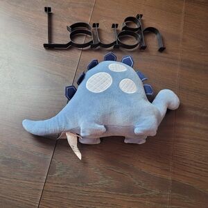 Levtex Baby Kipton Stuffed Blue Toy Dinosaur